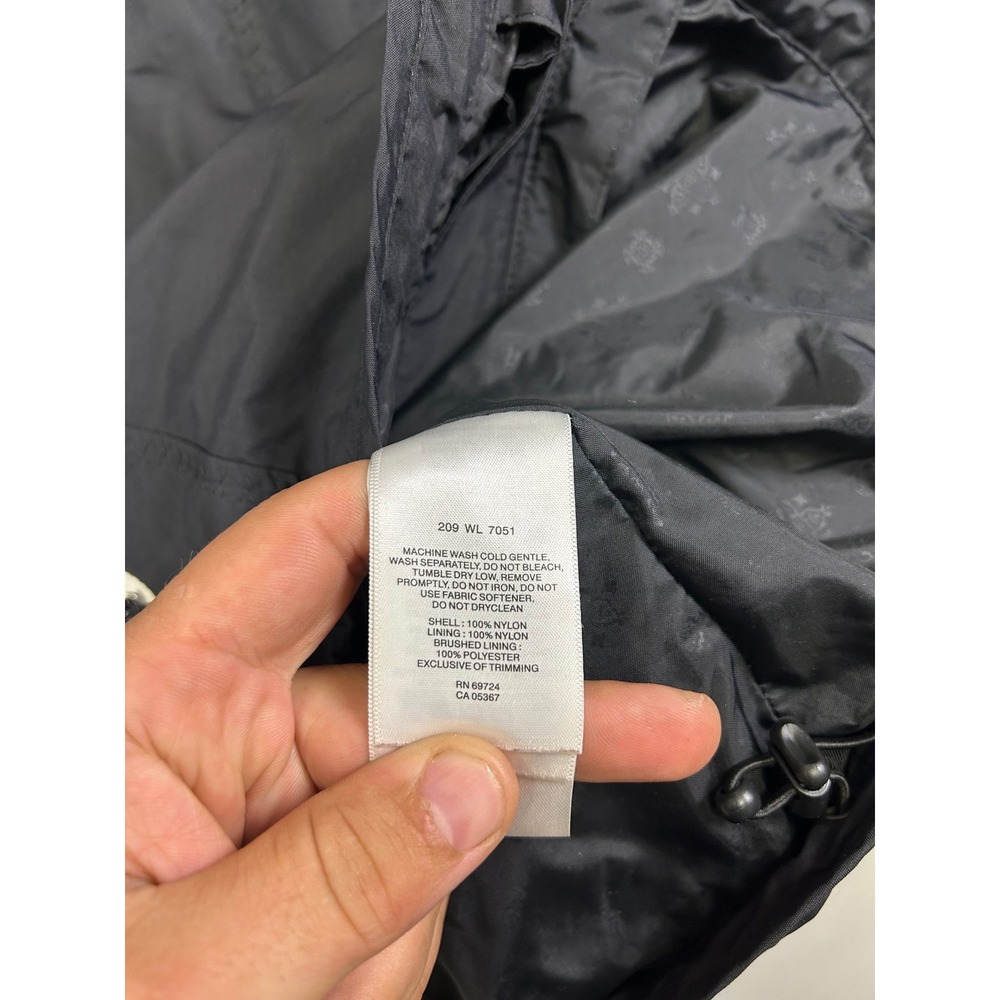Gorpcore Hiking Columbia Womens XL Black Omni-Tech Waterproof Rain Jacket Shell - Picture 7 of 14